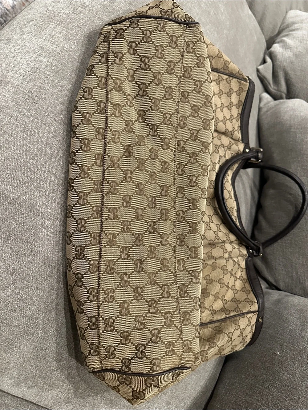 Large Gucci Sukey Shoulder bag - Picture 3 of 13